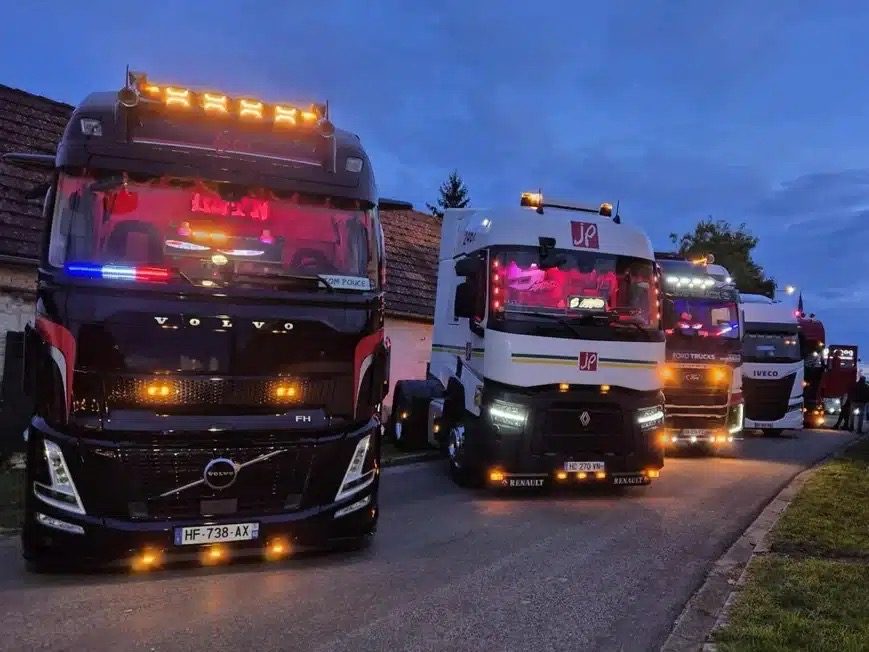 Plakat : Rassemblement de camions de Saint-Michel