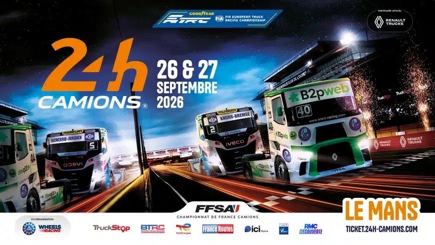 Plakat : 24 Heures Camions du Mans